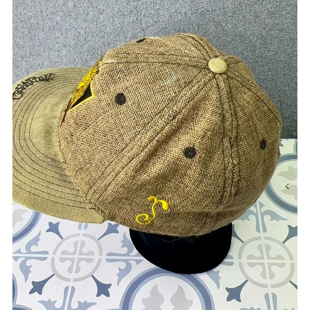 RARE Creation Skateboards Grassroots California Limited Ed Flat Brim Hat 7 1/8 - Picture 6 of 16